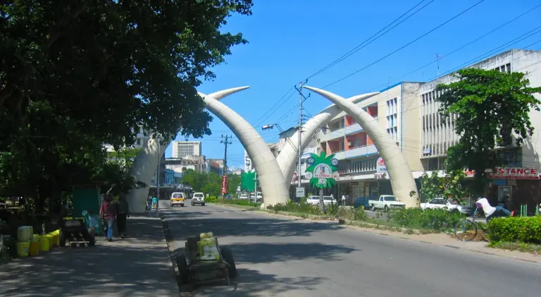 The Mombasa Tusks in 2007