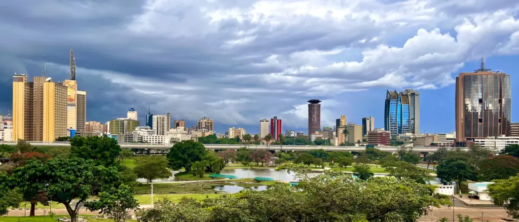 Nairobi CBD Uhuru Park 2023