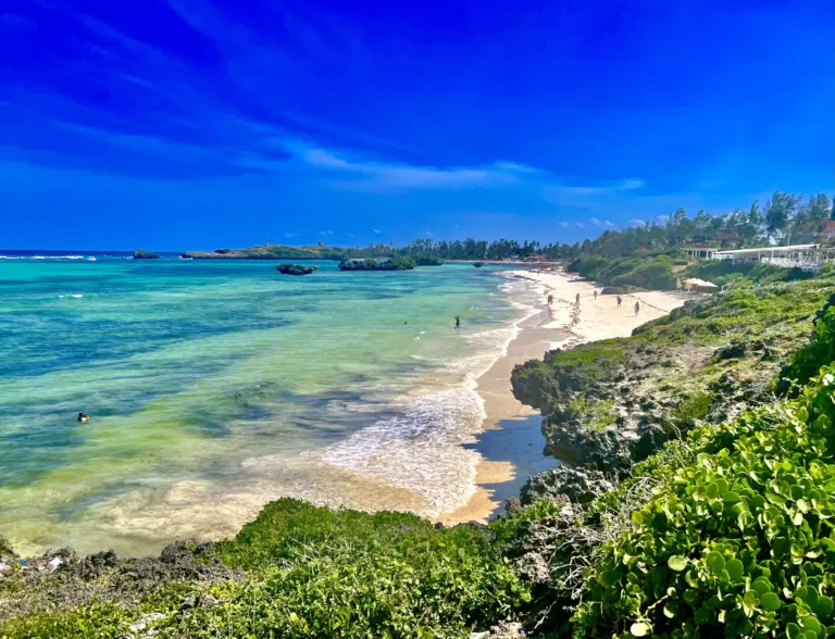 Watamu Beach Kenya Coast Rocks Islands