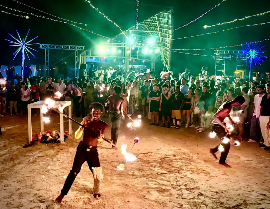 Kendwa Rocks - Full Moon party Fire Dancers