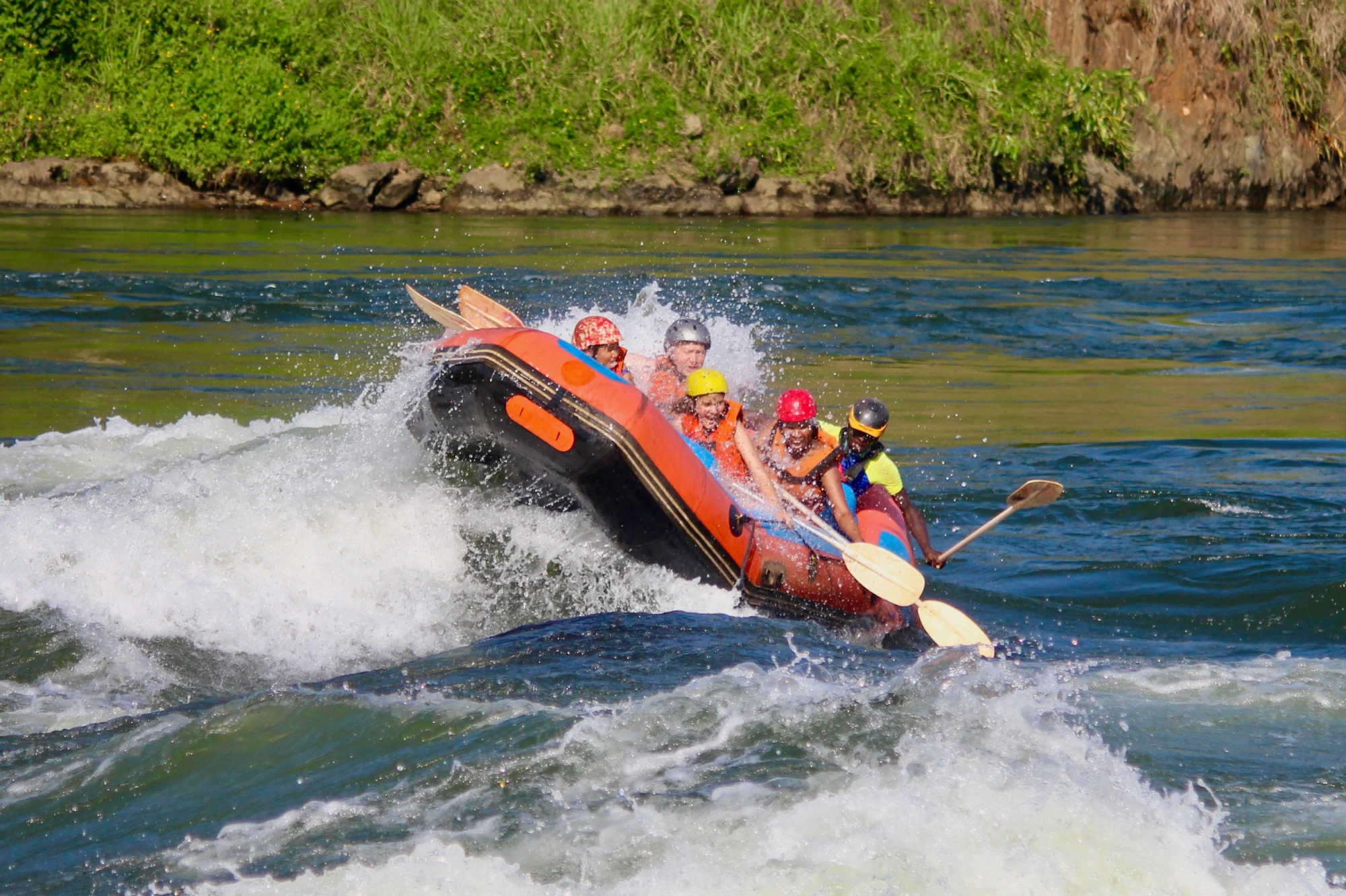 Jinja - White Water Rafting on the Nile