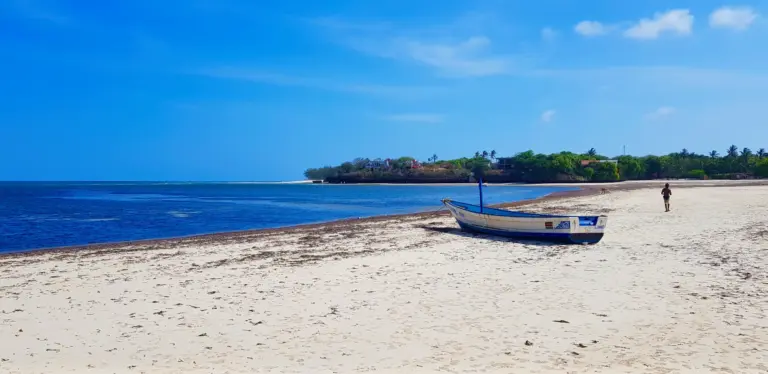 Malindi Silversands Beach Boat