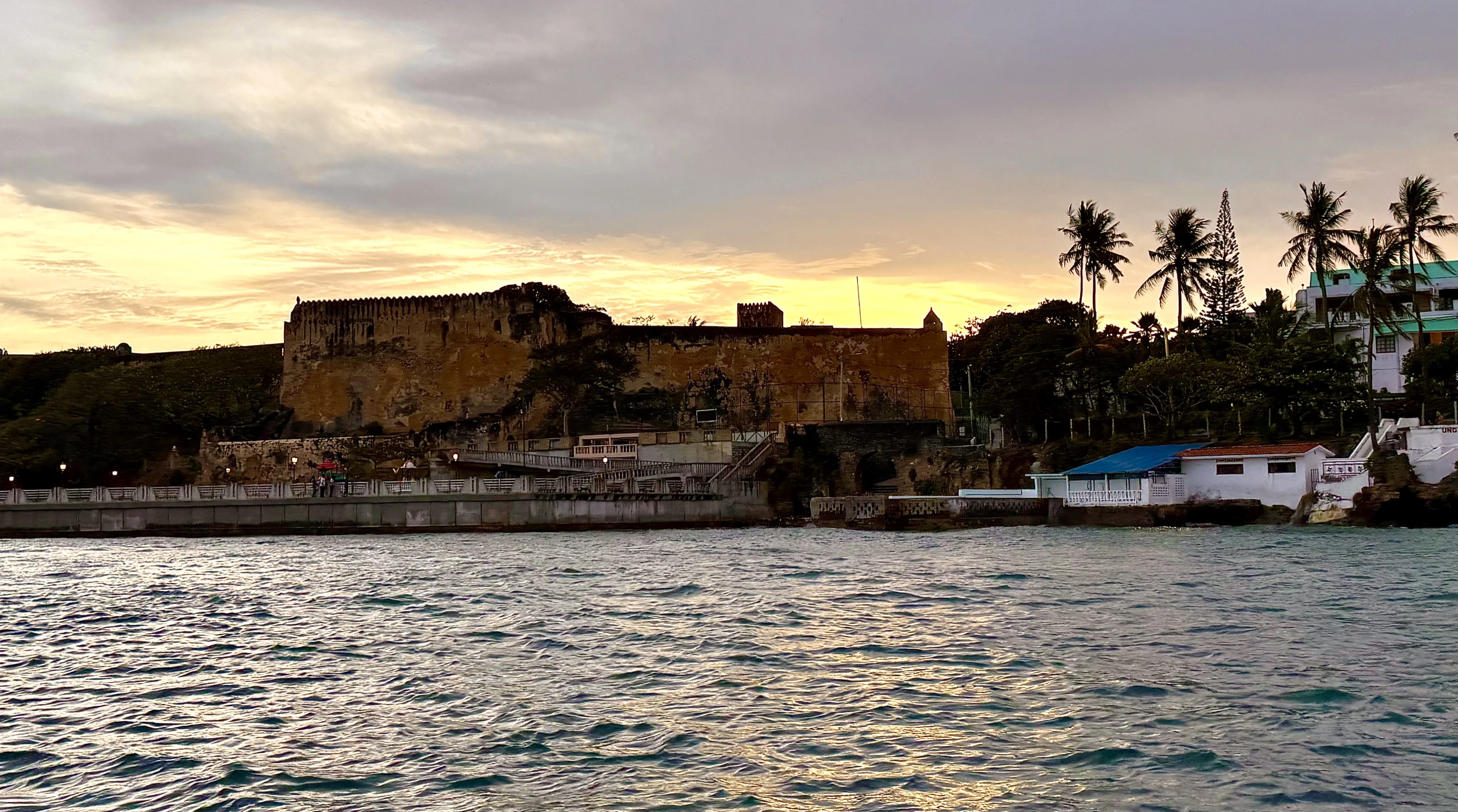 Mombasa - Fort Jesus in the evening