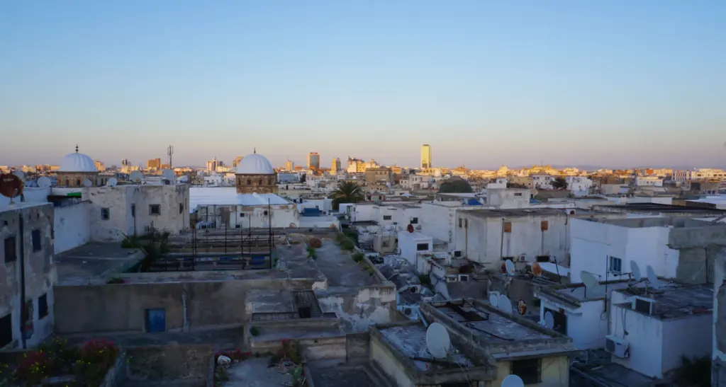Tunis Medina Rooftops View