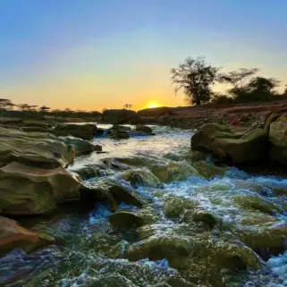 Ewaso Ngiro Sunset