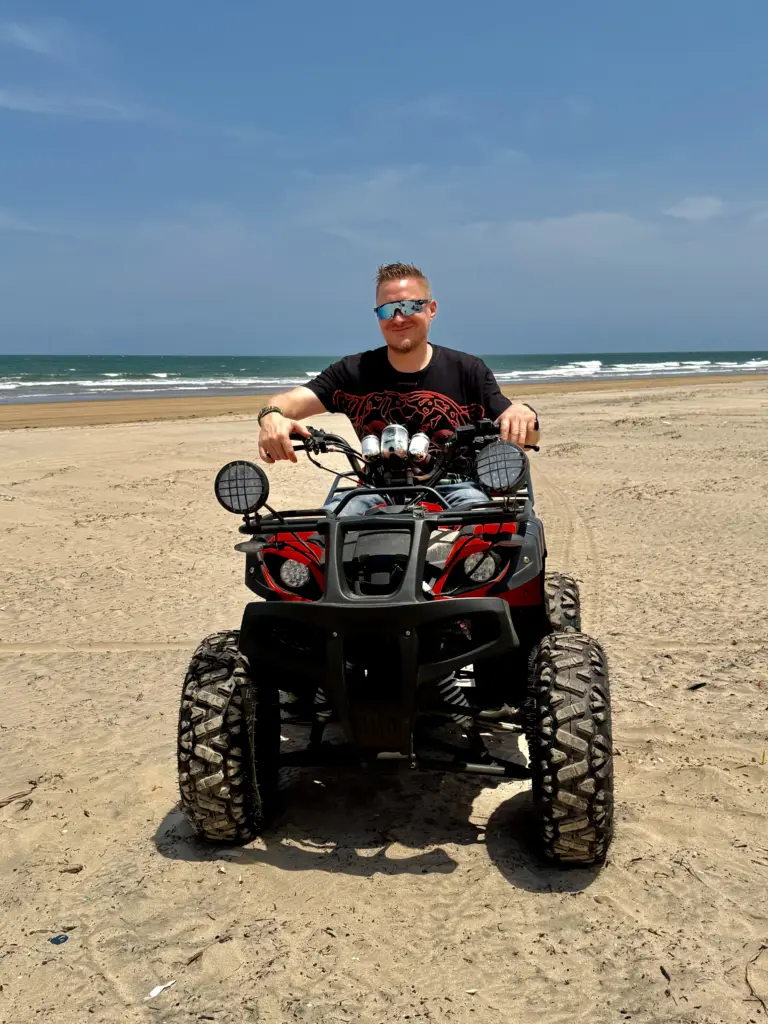 Mambrui Me on a Quad Bike - Håvar Bauck