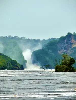 Murchison Falls - Bottom of the Falls