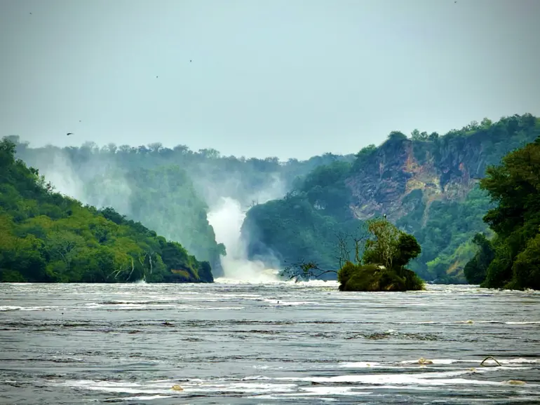 Murchison Falls - Bottom of the Falls