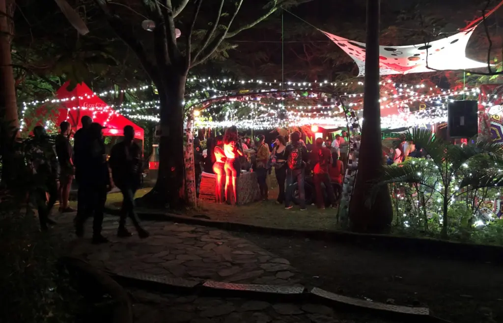 Nyege Nyege festival - colourful and crowded