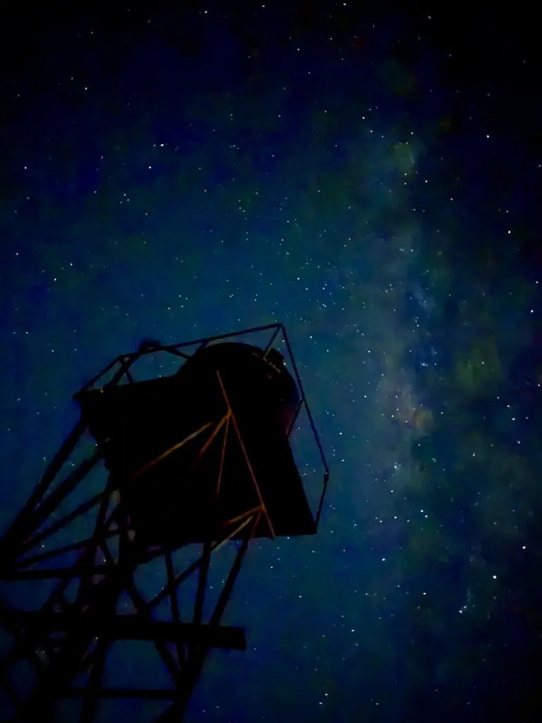 Amboseli - Water Tower and the Milky Way